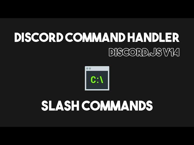 Discord Command Handler - Slash Commands