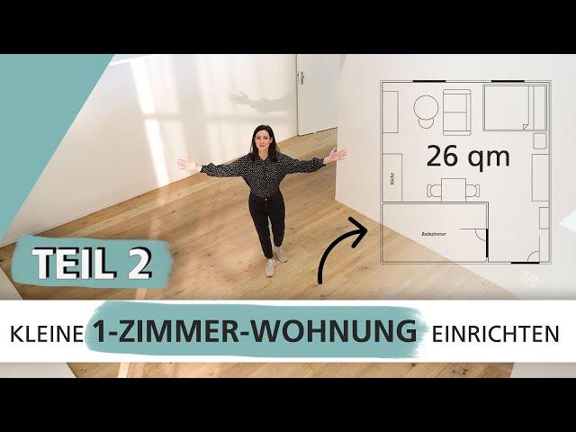 Kleine 1-Zimmer-Wohnung einrichten | Teil 2 | HOW TO | INTERIYEAH!