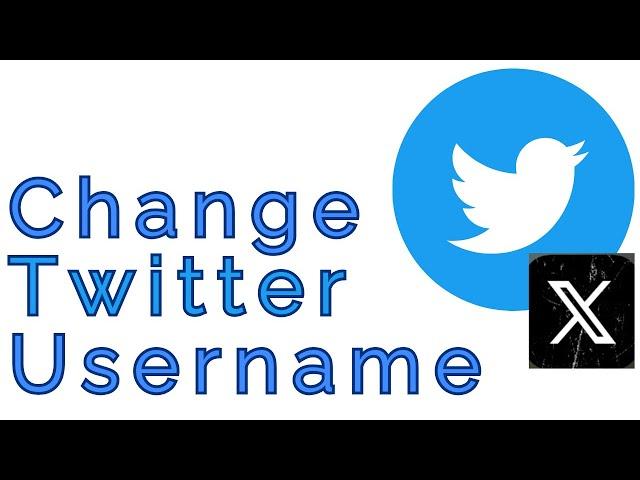 How to Change Twitter Username | Display Name & @ Name