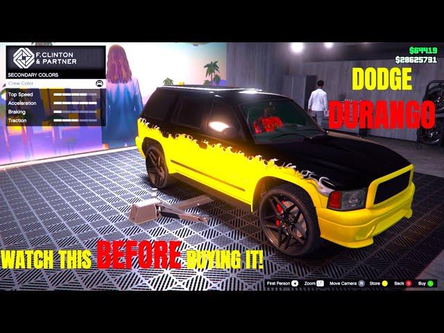 I BOUGHT THE BRAVADO DORADO (DODGE DURANGO)!!! WAS IT WORTH IT?! | GTA ONLINE