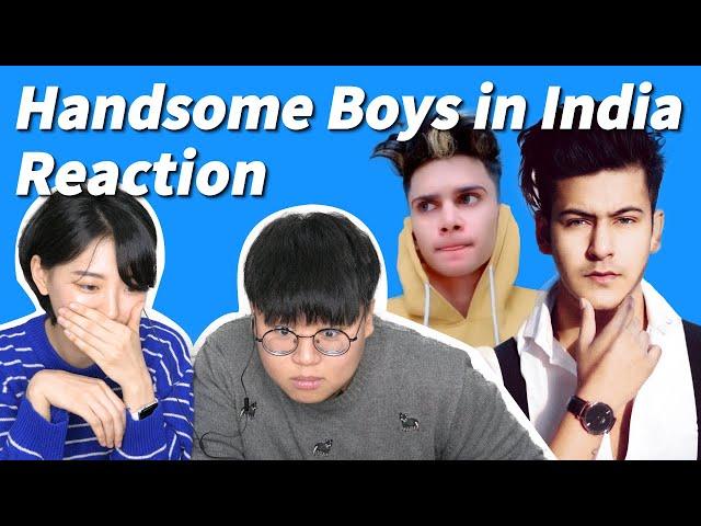 Tik Tok TOP 10 Handsome Boys in India | Reaction by Koreans