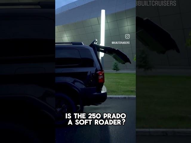 Is the 250 series Prado a soft roader? #prado #4wd