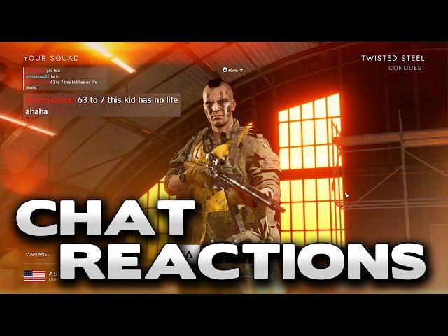 Battlefield 5 SUPER Salt Chat Reactions