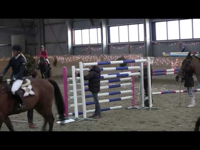 Jumping 1.85m/6'1ft! Therese Moser & Conway D