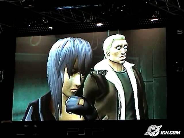 Ghost in the Shell: Stand Alone Complex Sony PSP Gameplay