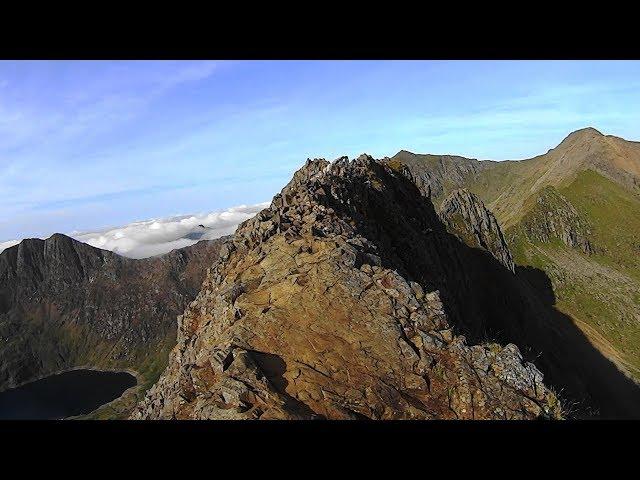 Crib Goch Full length All 3 pinnacles 1080P HD