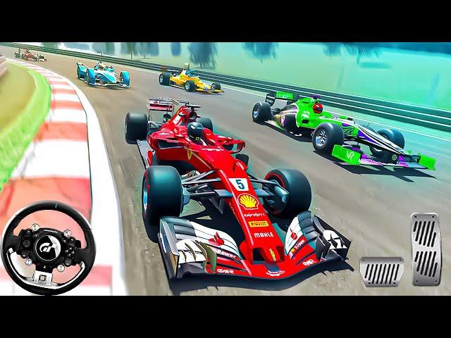 Formula Car Masterclass on Mega Ramps! Jaw-Dropping Gameplay Unleashed.-.-