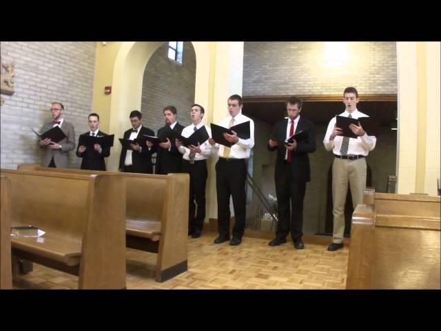 Sanctus, Mystery of Faith, Great Amen, & Agnus Dei - Bishop Simon Bruté Schola - Divine Mercy Sunday