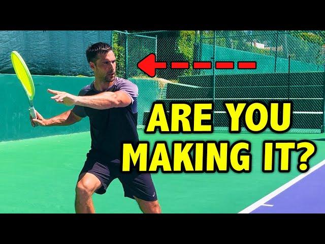 The number 1 forehand mistake for players over 50!