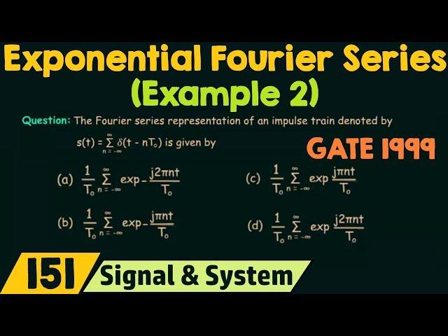 Complex Exponential Fourier Series (Example 2)