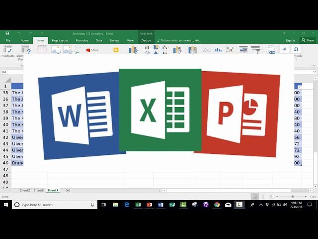 Customizing The Quick Access Toolbar in Microsoft Excel, Word, and Powerpoint