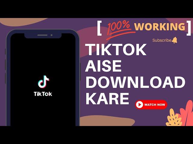 How To Download Tiktok on iPhone[100% WORKING][2022]