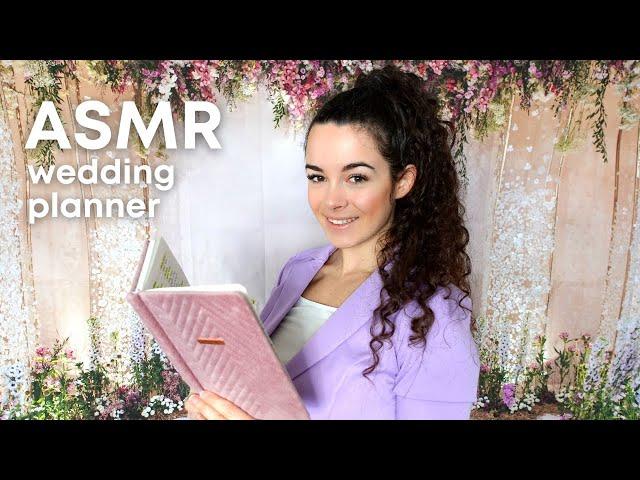 ASMR [Roleplay] - Une WEDDING PLANNER prépare ton mariage - soft spoken