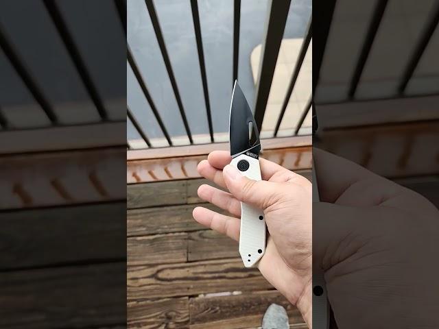 The Kubey Coeus!! Nice knife for $30, crappy pocket clip though!