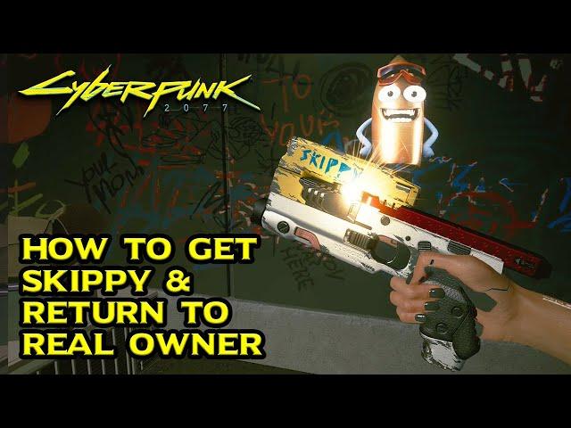 Cyberpunk 2077 - How to Get Skippy Smartgun & Return it to the Real Owner