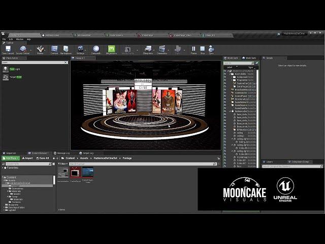  Unreal Engine Virtual Production Tutorial   Advanced Screens With Quickvp