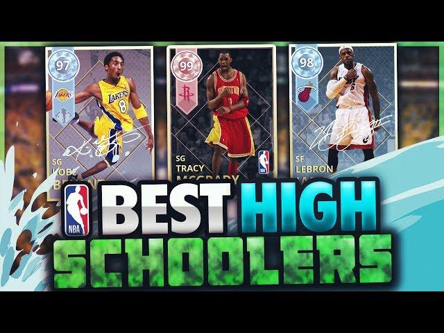 BEST PLAYERS STRAIGHT FROM HIGH SCHOOL! NBA 2K18 SQUAD BUILDER