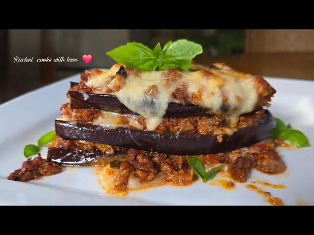 Finally, Step by Step! / How to Make Baked Eggplant Parmesan ️