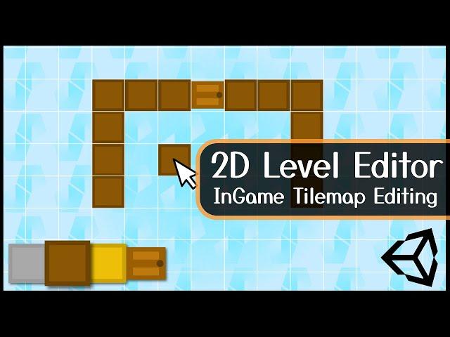 InGame Tilemap Editing - 2D Level Editor with Unity - Tutorial