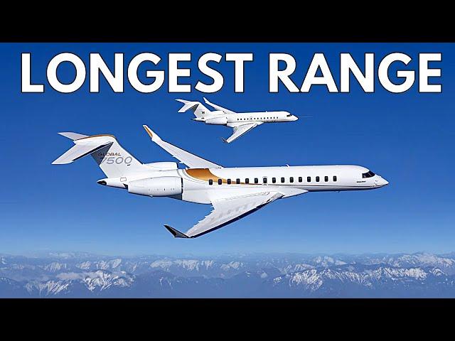 Top 5 Long Range Private Jets