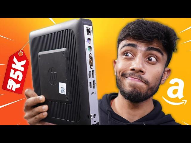 5000/-RS Amd MinI PC  I Bought Cheapest Computer Possible From Amazon!! 