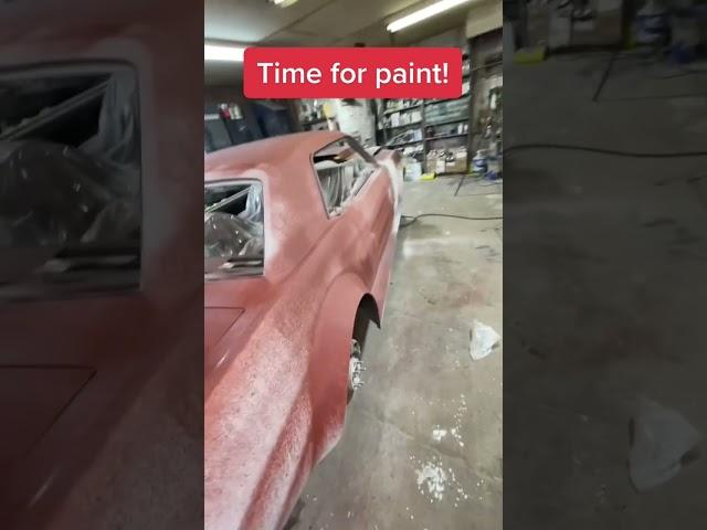 PAINTING MY SHOW CAR MUSTANG WITH RUSTOLEUM TURBO CANS! HOW TO SPRAY PAINT A CAR! WORST DECISION !