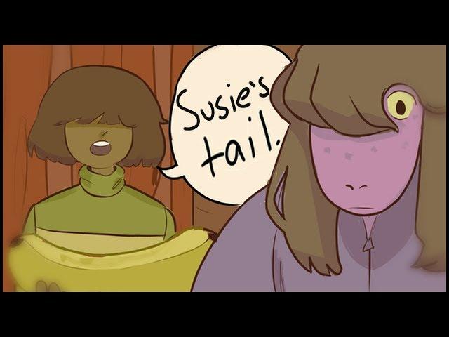 Susie's Tail DELTARUNE COMIC