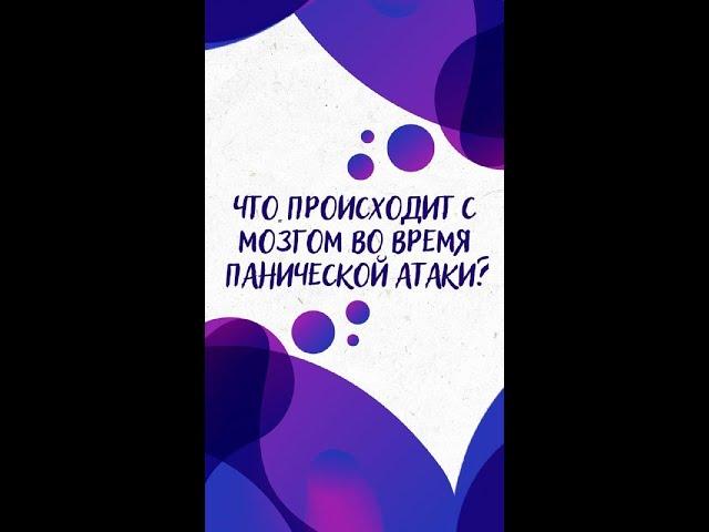 Что происходит с МОЗГОМ во время ПАНИЧЕСКОЙ АТАКИ? — Научпок #Shorts