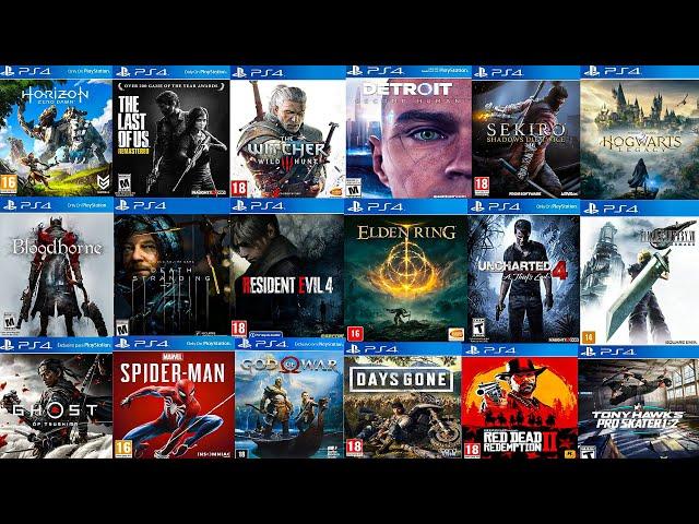 Top 120 Best PS4 Games of all Time (Best Playstation 4 Games)