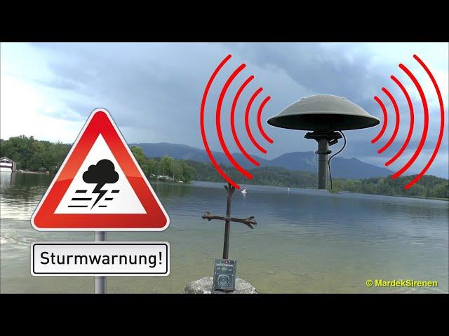 SIRENENALARM Seehausen am Staffelsee | Sturmwarnung am 04.07.22