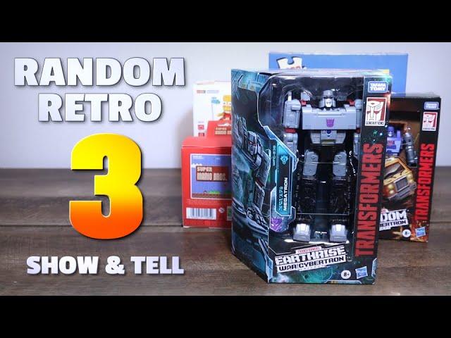 ASMR - RANDOM RETRO 3 (Transformers, Nintendo, Simpsons) - Whispered Show & Tell