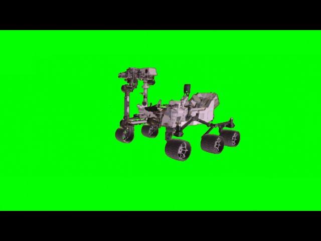 Green Screen Mars Rover video effects