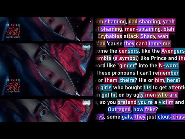 Eminem - Habits (Rhyme Scheme)