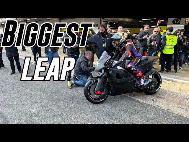 Martin New Aprilia Is Its Biggest Leaps |   Motogp News 2024