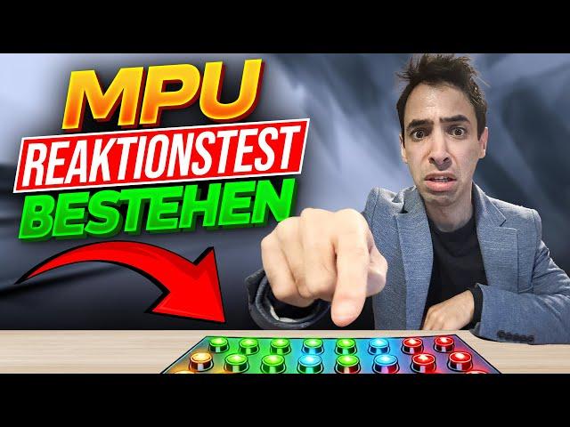 So bestehst du den MPU Reaktionstest!