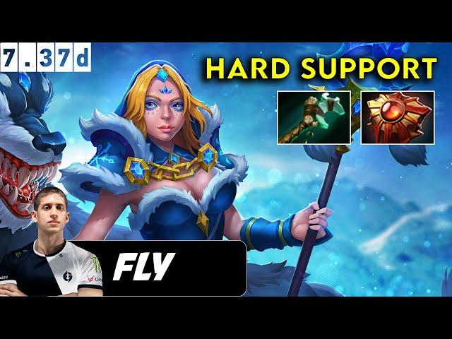 Fly Crystal Maiden Hard Support - Dota 2 Patch 7.37d Pro Pub Gameplay