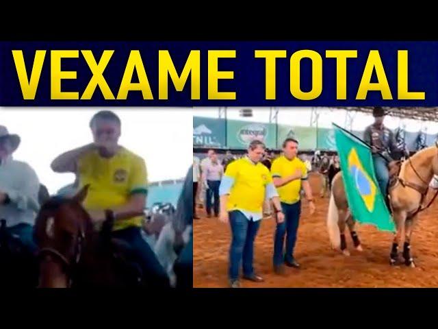 B0LSONARO COM CARA DE B'UNDA PASSA VERG0NHA EM EVENTO COM TARCÍSIO!! MOSTROU PÂNlCO QUASE CHOROU