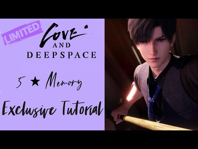 Zayne: Exclusive Tutorial | 5 Star Memory Kindled | Limited | Love and Deepspace | Double Kiss