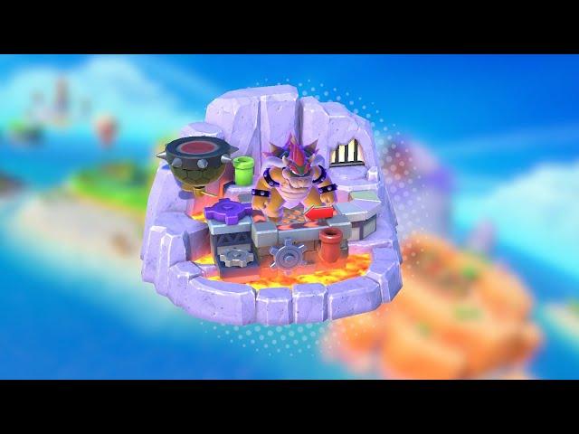 Super Mario Party Jamboree #40 King Bowser's Keep Mario vs Rosalina vs Wario vs Waluigi