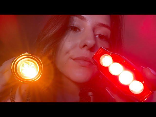 Whispered ASMR Light Scanning  ASMR Visual Triggers