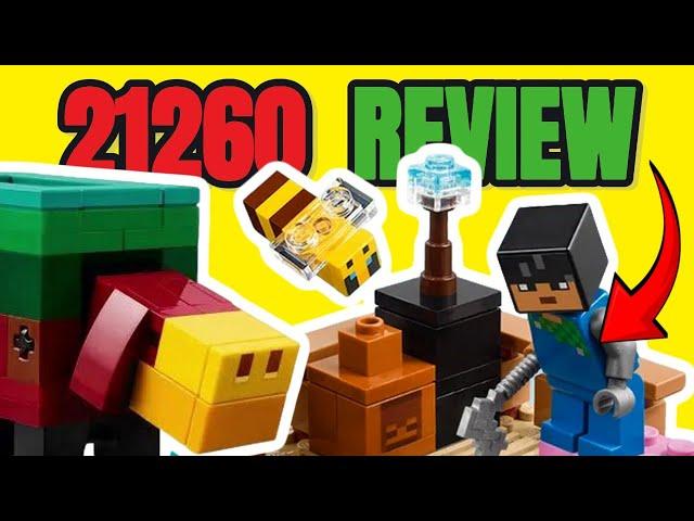 Lego Minecraft The Cherry Blossom Garden Quick Review