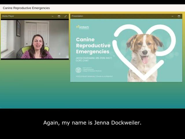 Canine Reproductive Emergencies - Canine Health Summit 2022 - Embark for Breeders