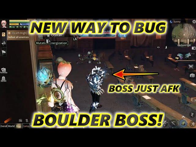 Lifeafter New Way To Bug Boulder Boss! Pass Floor Easier in This Death High Season 19