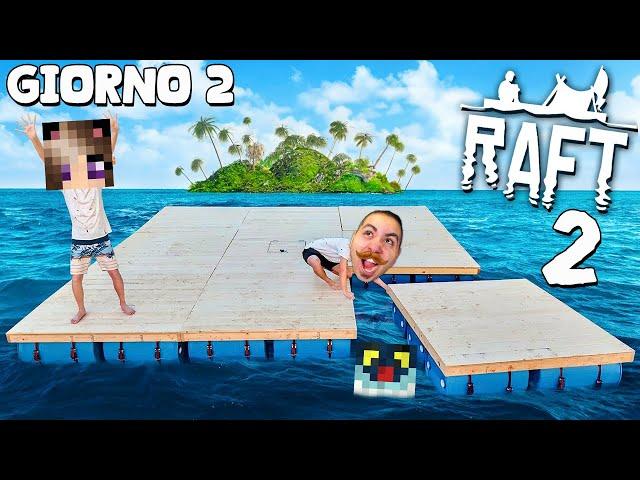 CONQUISTIAMO UN'ISOLA DESERTA SU RAFT 2 CON I MIEI AMICI!!