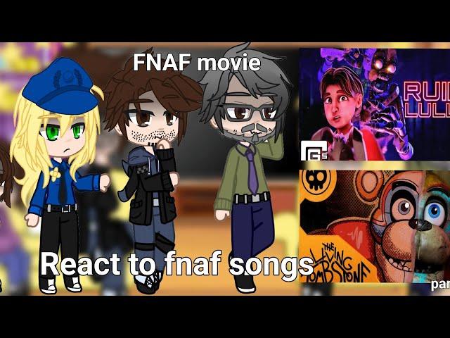 FNAF movie react to original // fnaf songs // part 11 // fnaf // late Halloween 