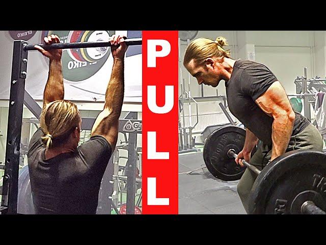 Hybrid Strength Training: PULL Workout - Calisthenics & Weights (Back & Biceps)