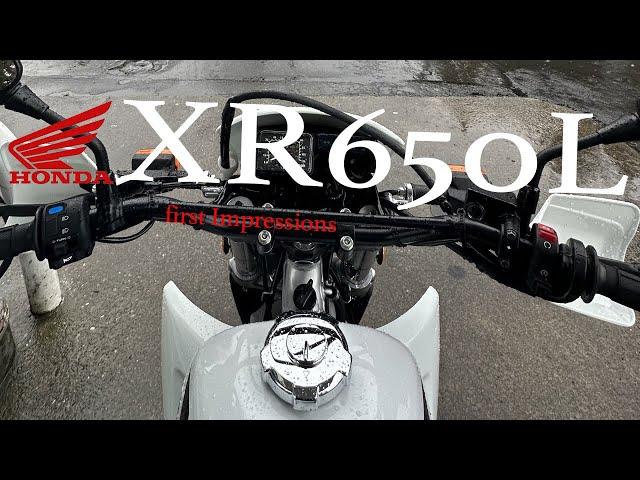 2022 XR650L FIRST IMPRESSIONS