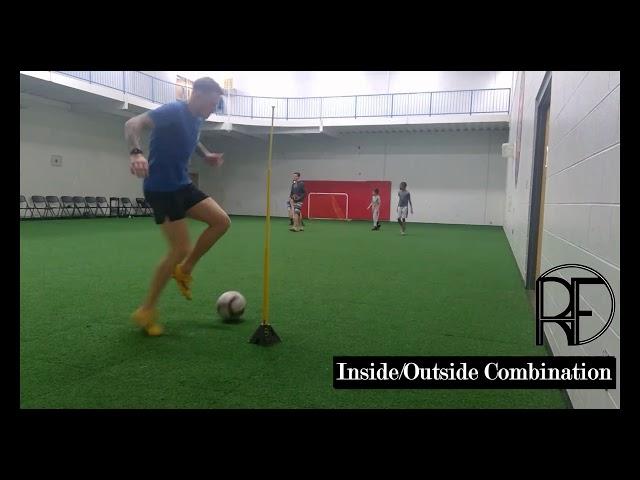 Inside Outside (Inside) Chop Touch + Pass