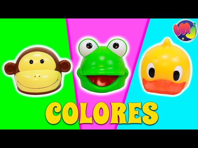   APRENDE los COLORES ANIMALES Y NÚMEROS 🩷 