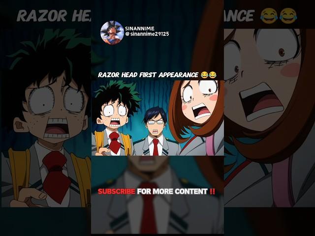 Erasure Head First Appearance#funny #anime #shorts #youtubeshorts #myheroacademia #deku #edit